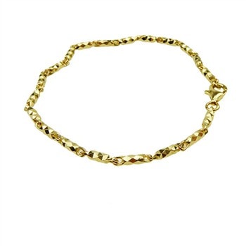 Armbånd - 925/Forgyldt 21 cm, fra San - Links of Joy