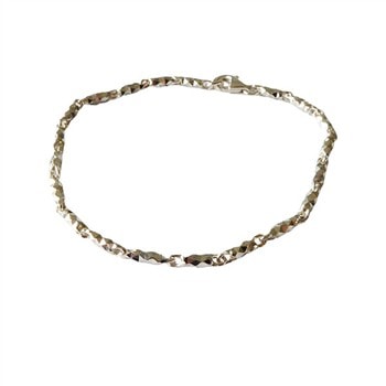 Armbånd - 925/Blank 21 cm, fra San - Links of Joy