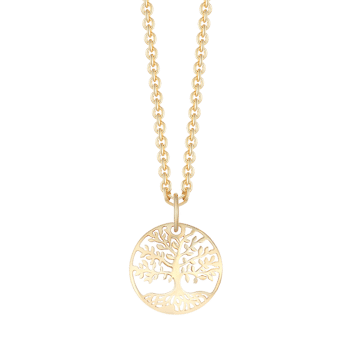 Guld halskæde, fra Støvring Design
