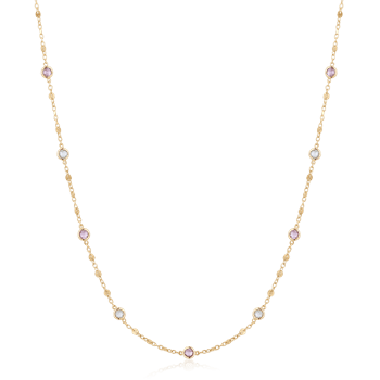 Guld collier, fra Støvring Design