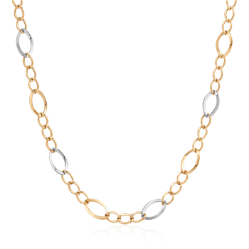 Guld collier, fra Støvring Design