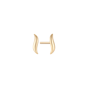 Guld ørestikker, fra Støvring Design
