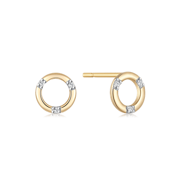 Guld ørestikker, fra Støvring Design