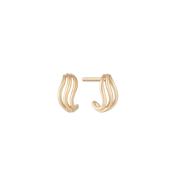Guld ørestikker, fra Støvring Design