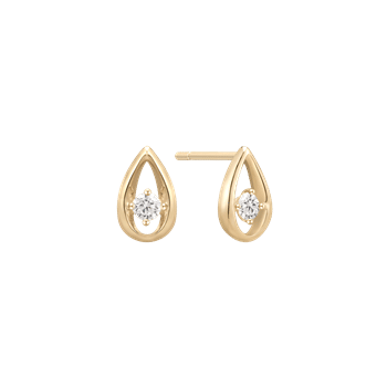 Guld ørestikker, fra Støvring Design