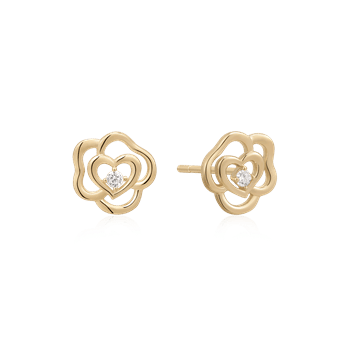 Guld ørestikker, fra Støvring Design