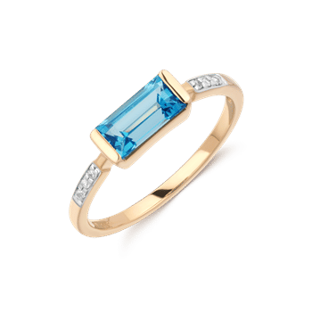 Guld ring, fra Støvring Design