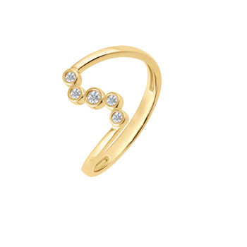 Guld ring, fra Støvring Design