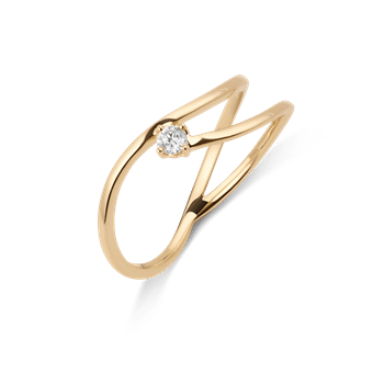 Guld ring, fra Støvring Design