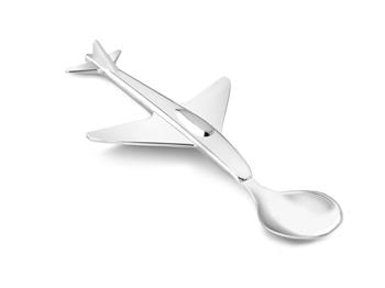 Børneske "Airplane" i rustfrit stål, fra Noa Kids