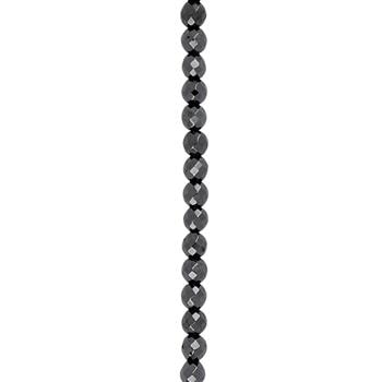 SHAPE Hematit stenkæde facet. 8mm 45cm, fra Siersbøl Shape