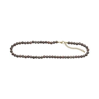 Jaspis 6mm - carabinlås 40+5cm, fra Heinzendorff