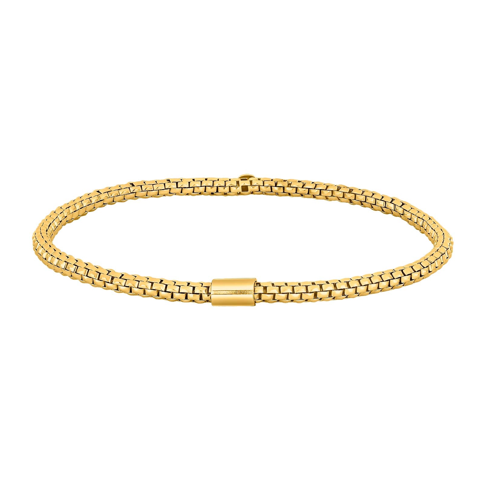 Forg. sølv flex-armbånd 3 mm, fra Heinzendorff