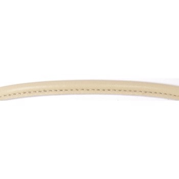 Læderarmbånd m/rhod. sølv lås farve77, fra Heinzendorff