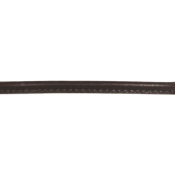 Læderarmbånd m/forg. sølv lås farve87, fra Heinzendorff