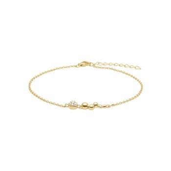 Forgyldt sølv armbånd TALIANOR, fra Joanli Nor
