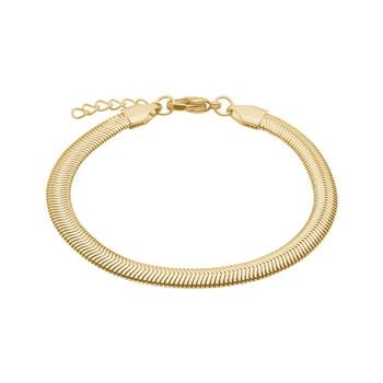 Nordahl CALMA slangearmbånd i guld 17+2 cm