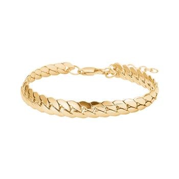 SON armbånd stål IP gold, fra Son of Noa