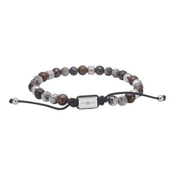 SON armbånd map stone/ilmenite bronzitite og stål, fra Son of Noa