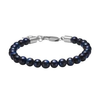 SON armbånd blå tigerøje 6mm, 19cm - 23cm, fra Son of Noa