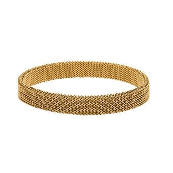 SON armbånd stål IP gold 21cm, fra Son of Noa