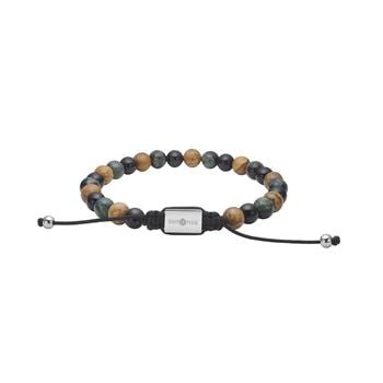 Son of Noa SON armbånd sort agat 4 mm 19-25 cm