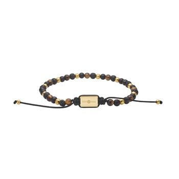 Son of Noa SON herre armbånd sort sten guld