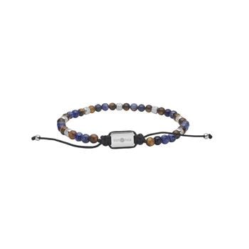Son of Noa sodalit tigerøje armbånd mænd stål