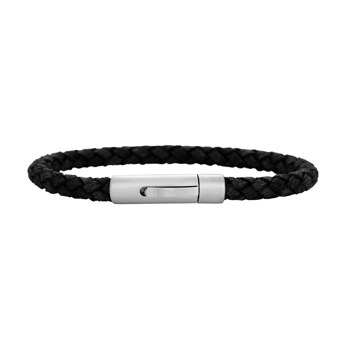 SON armbånd sort kalveskind 21cm, fra Son of Noa