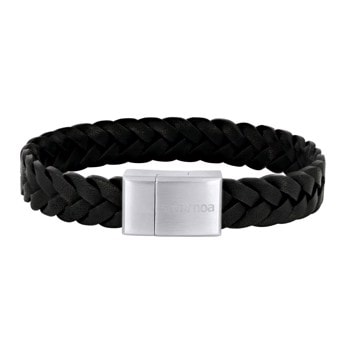 SON armbånd sort kalveskind 23cm, fra Son of Noa