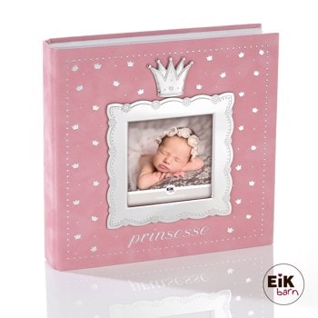 Fotoalbum prinsesse, lyserødt, fra Noa Kids