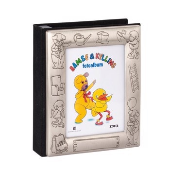 Fortinnet fotoalbum m. Bamse & Kylling, fra Noa Kids