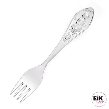 Sølv gaffel (925s) Grete, fra Noa Kids