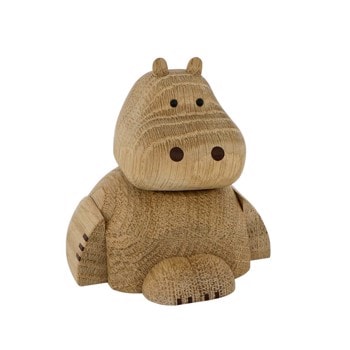 Træfigur-Flodhest 8cm, fra Noa Kids