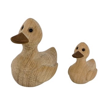 Træfigur-And med ælling sæt, fra Noa Kids