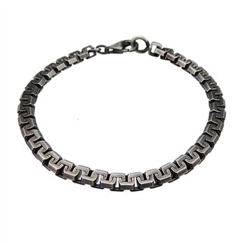 Armbånd -  Let oxyderet 5,5x3,1mm 23 cm, fra San - Links of Joy