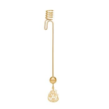 Lysholder - Den standhaftige tinsoldat - 18k fg, fra H.C. Andersen Home