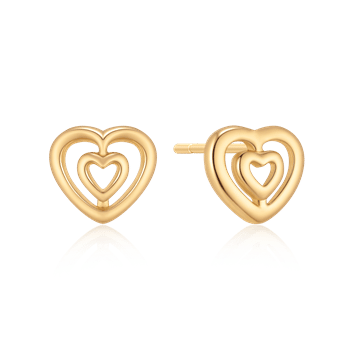 Sølvforgyldt ørestikker, fra Støvring Design