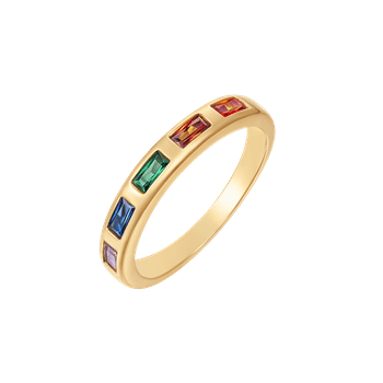 Sølvforgyldt ring, fra Støvring Design