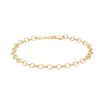 Forgyldt sølv armbånd fra Støvring Design