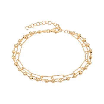 Sølvforgyldt armbånd, fra Støvring Design