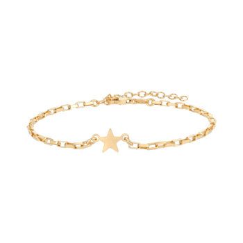 Forgyldt sølv armbånd, fra Støvring Design
