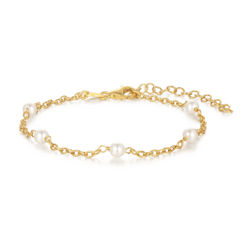 Forgyldt sølv armbånd, fra Støvring Design
