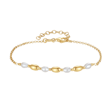 Forgyldt sølv armbånd, fra Støvring Design