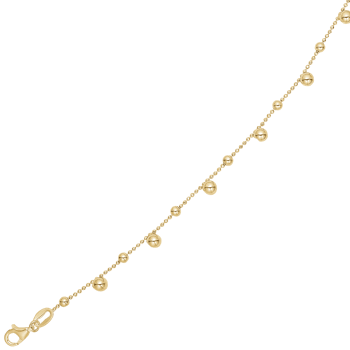 Forgyldt sølv armbånd fra Støvring Design