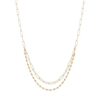 Sølvforgyldt collier, fra Støvring Design