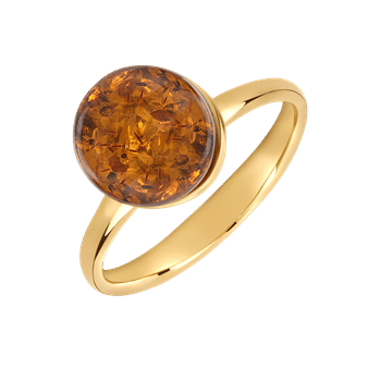 Sølvforgyldt ring, fra Støvring Design