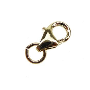 14kt karabinlås 7,1x4mm 14 karat, fra San-Links of Joy