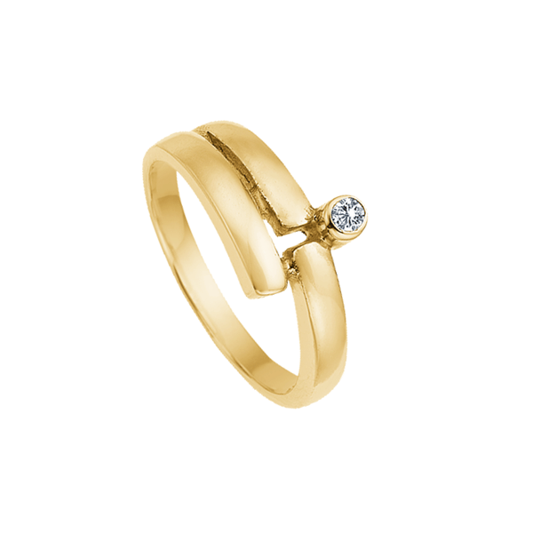 Model 131338FB, Blank hos Guldsmykket.dk