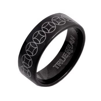 Trueman tungstens fingerring - kun ringmål 58